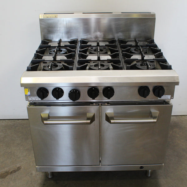 Luus RS-6B 6 Burner Range Oven (3)