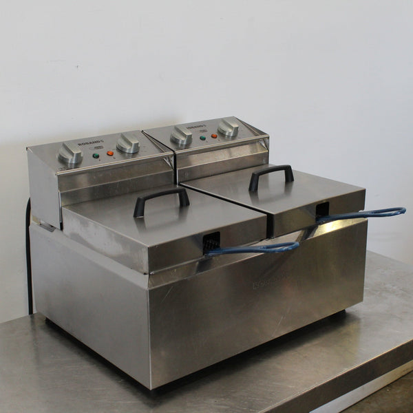 Roband FR28 C/Top Split Pan Fryer (2)