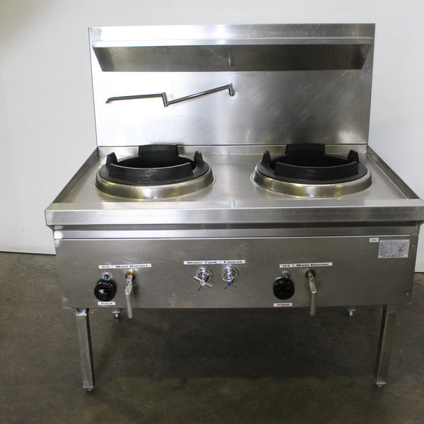 FED WW-2N 2 Hole Wok Table (3)