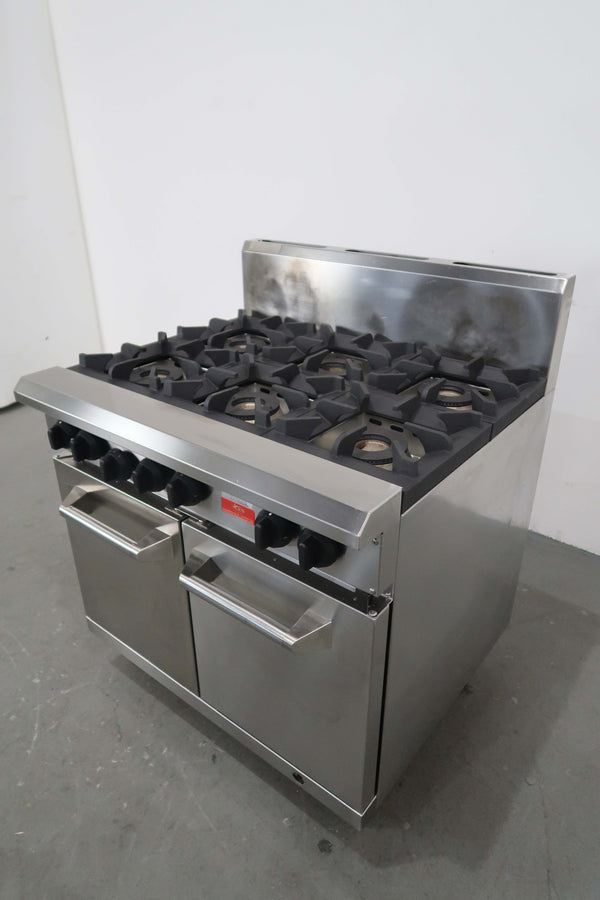 LUUS RS-6B 6 Burner Range Oven (2)