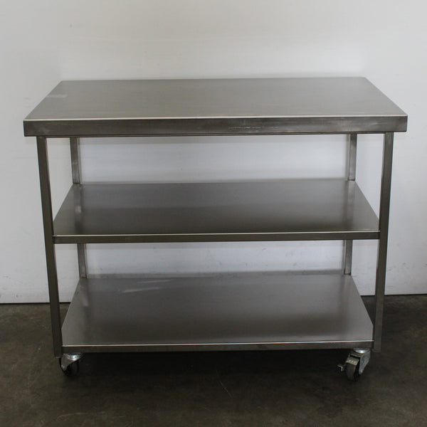 Stainless Steel Mobile Bench (3)