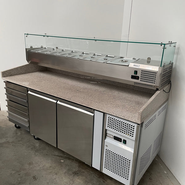 BORRELLI THPZ2610TN Pizza Prep Bench (3)