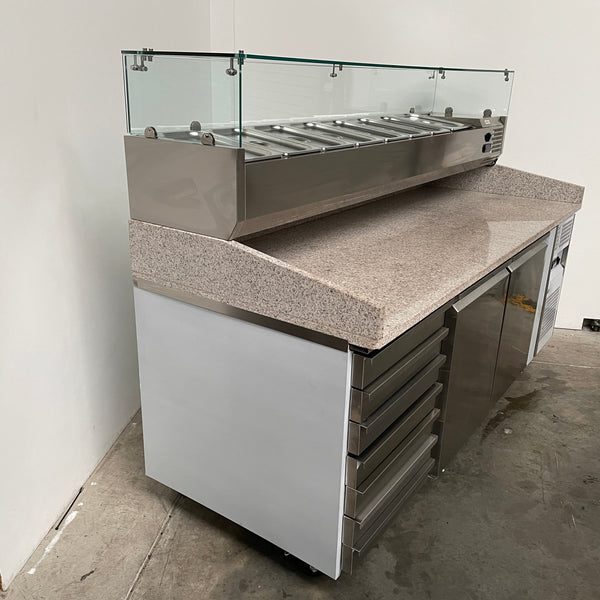 BORRELLI THPZ2610TN Pizza Prep Bench (4)