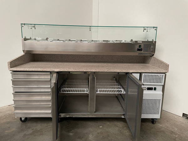 BORRELLI THPZ2610TN Pizza Prep Bench (6)