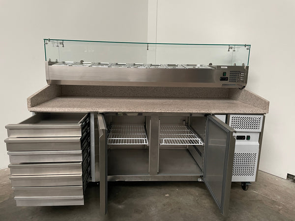 BORRELLI THPZ2610TN Pizza Prep Bench (7)