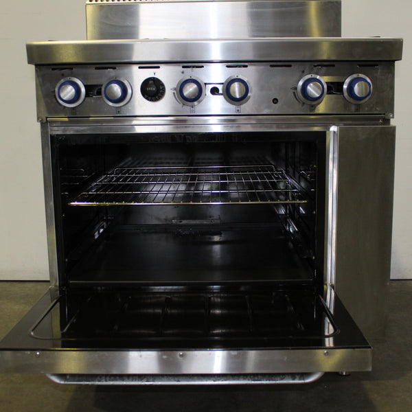 Cookrite ATO-6B-F 6 Burner Range Oven (4)