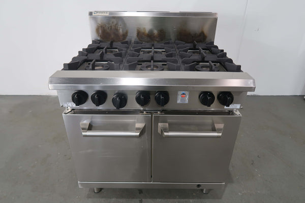Luus RS-6B 6 Burner Range Oven (3)