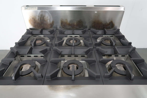 Luus RS-6B 6 Burner Range Oven (6)