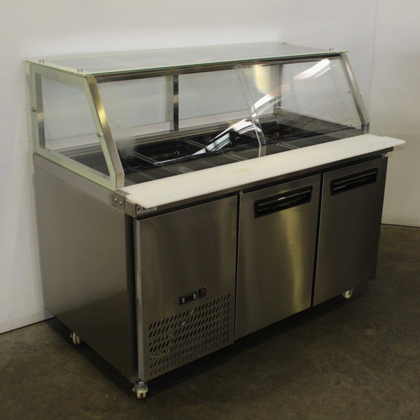 FED PG150FA-Y Sandwich Prep Bench (2)
