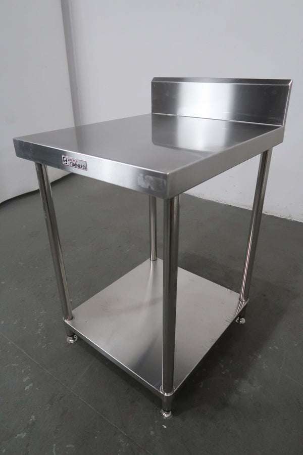 Stainless Steel Bench With Splashback (2)