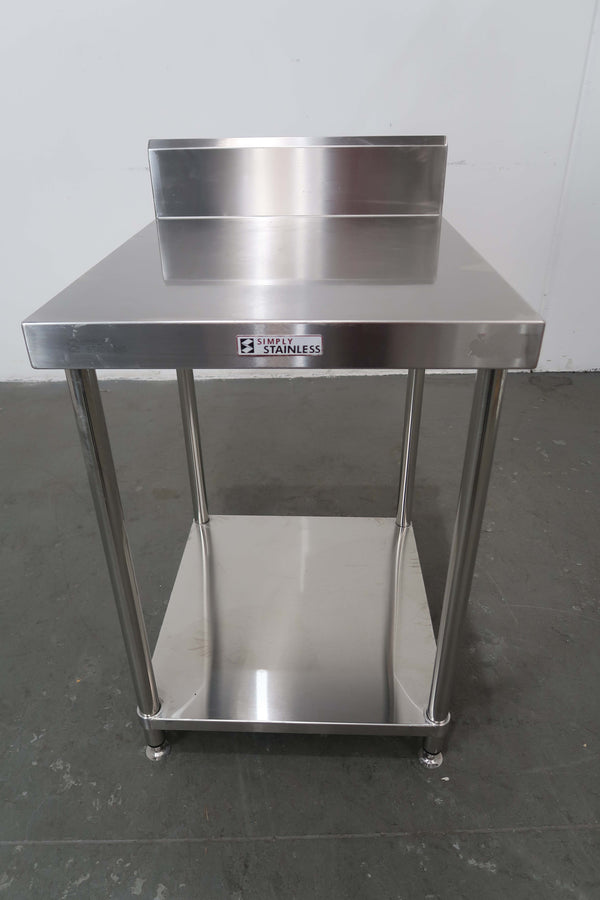 Stainless Steel Bench With Splashback (3)