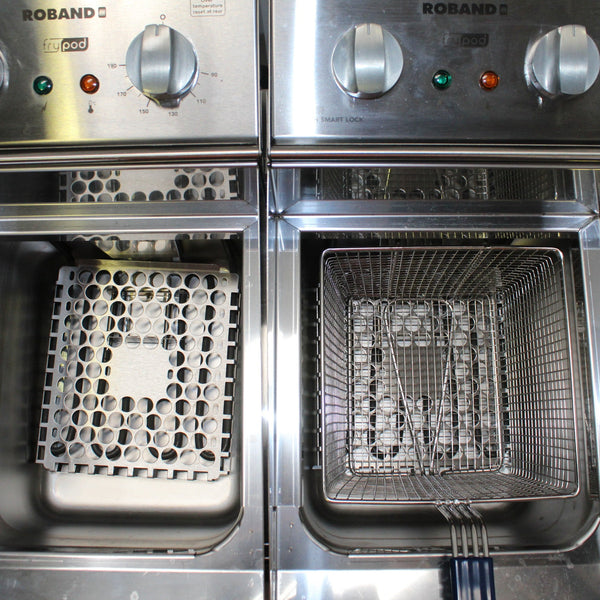 Roband FR28 C/Top Split Pan Fryer (4)