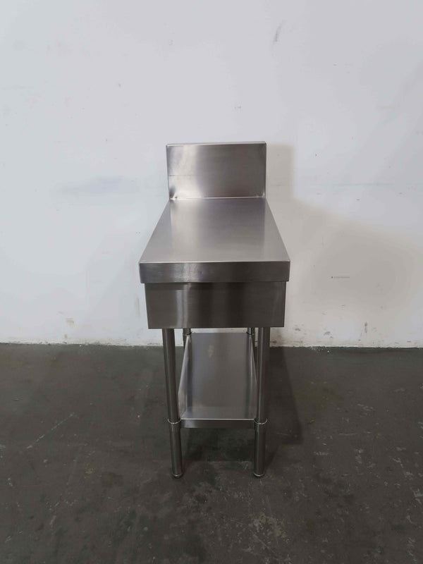 Stainless Steel Bench With Splasback (2)
