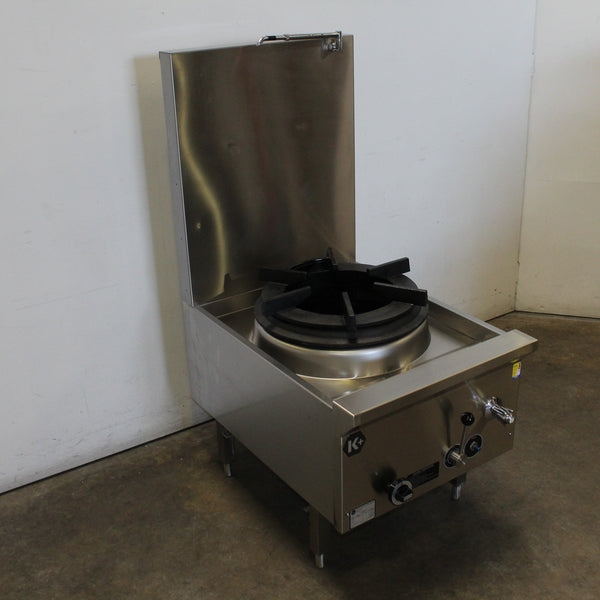 B+S UFWWSPK-1 Waterless 1 Hole Wok Table (2)