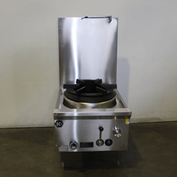 B+S UFWWSPK-1 Waterless 1 Hole Wok Table (3)