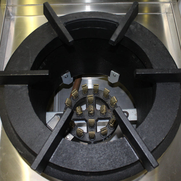 B+S UFWWSPK-1 Waterless 1 Hole Wok Table (4)