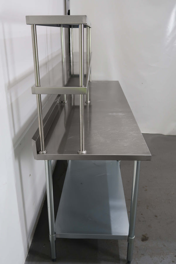 2400mm x 700mm S/S Bench & Gantry Shelf (4)