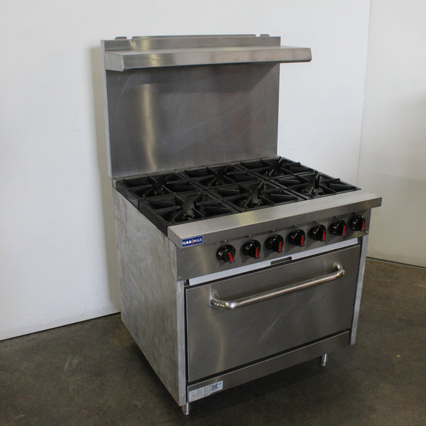 Gasmax S36(T) 6 Burner Range Oven (2)