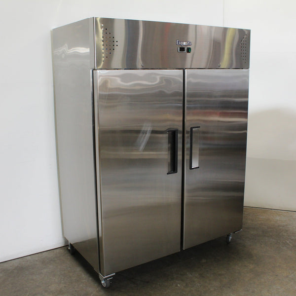 Exquisite GSC1410H 2 Door Upright Fridge (2)