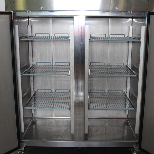 Exquisite GSC1410H 2 Door Upright Fridge (4)