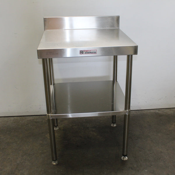 600mm Stainless Steel Splashback Bench (3)