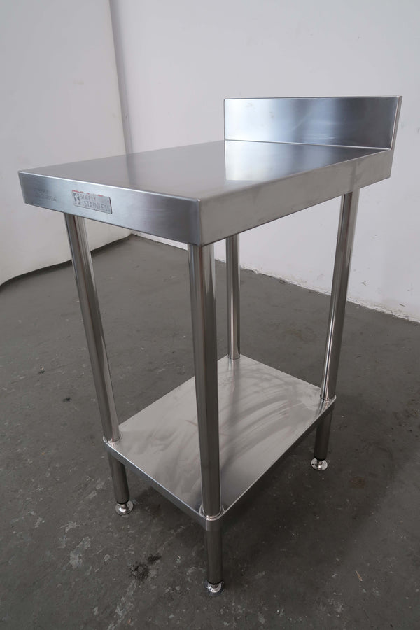 Stainless Steel Bench With Splashback (2)