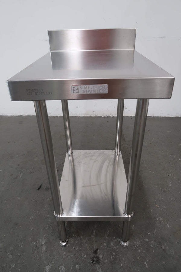 Stainless Steel Bench With Splashback (3)