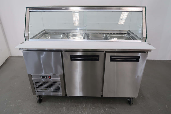 FED PG150FA-YG Sandwich Prep Bench (3)