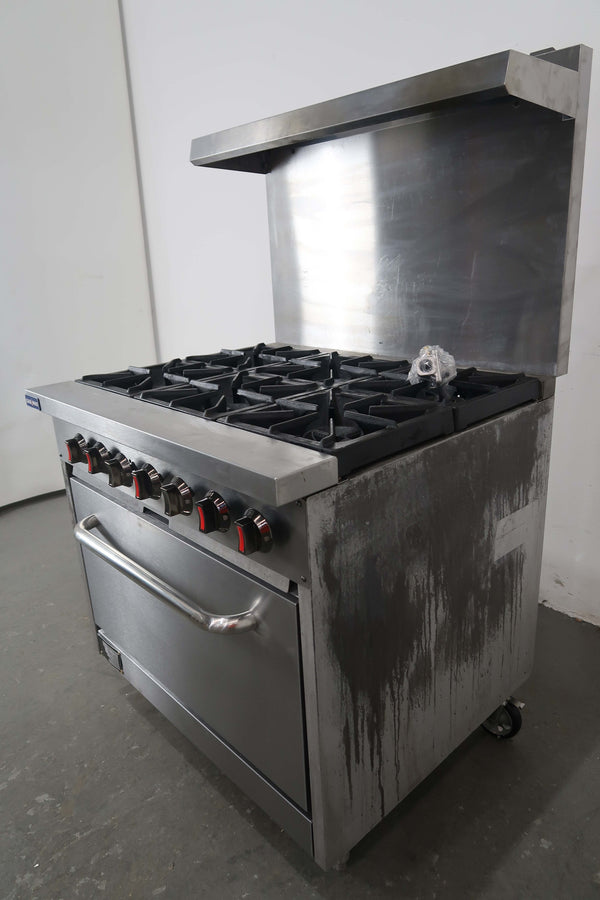 Gasmax S36(T) 6 Burner Range Oven (2)