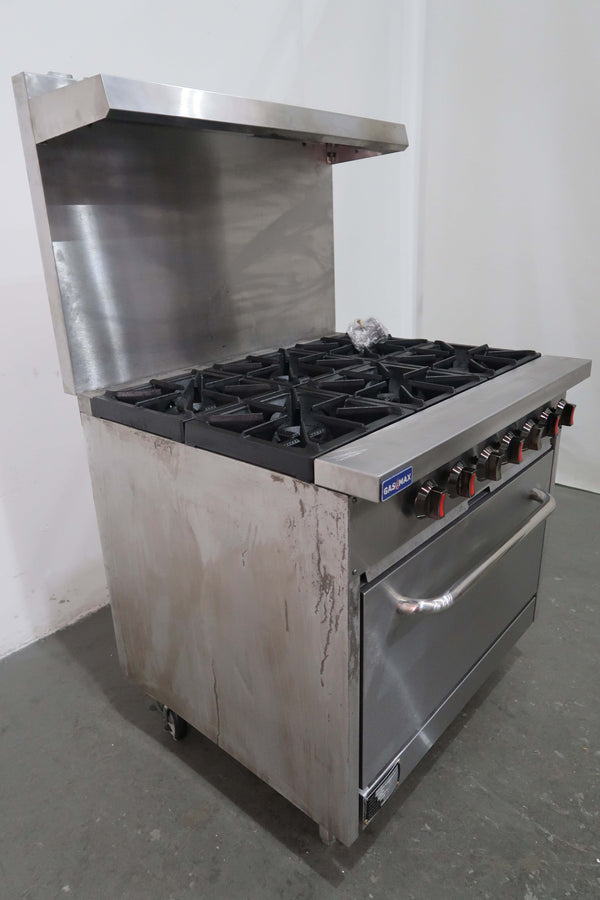 Gasmax S36(T) 6 Burner Range Oven (4)