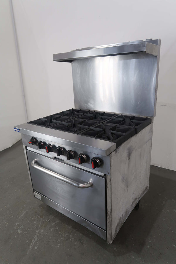Gasmax S36(T) 6 Burner Range Oven (2)