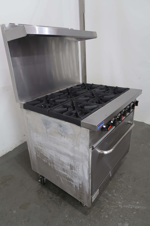 Gasmax S36(T) 6 Burner Range Oven (4)