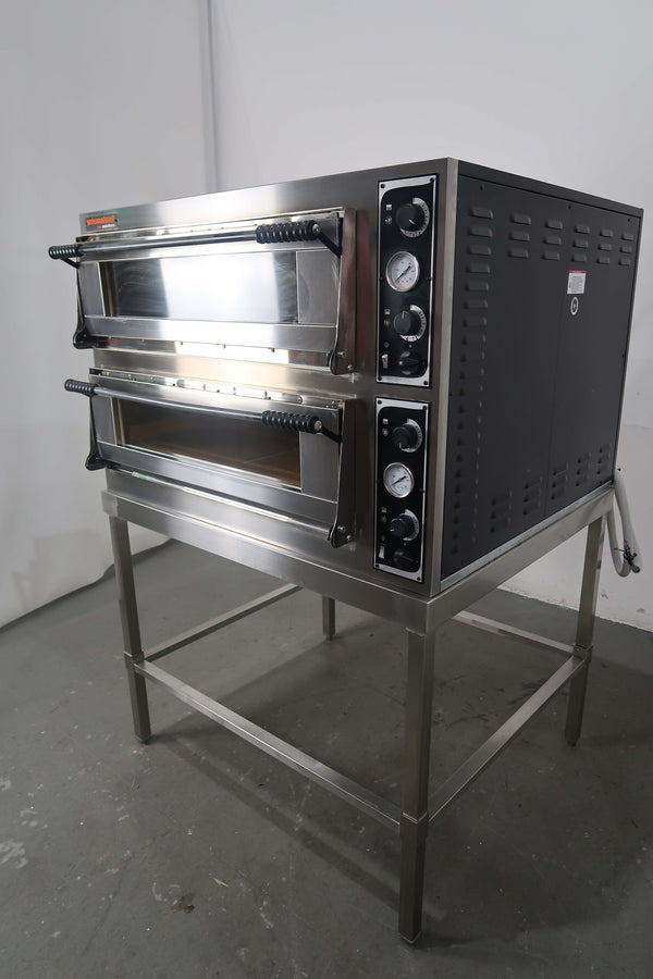 Prismafood TP-2 2 Deck Pizza Oven (2)
