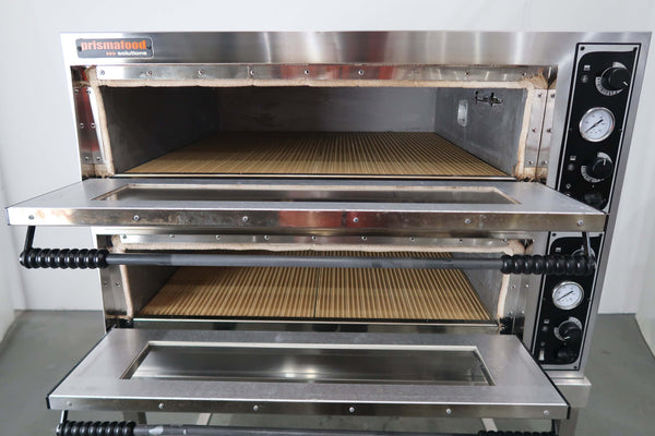 Prismafood TP-2 2 Deck Pizza Oven (5)