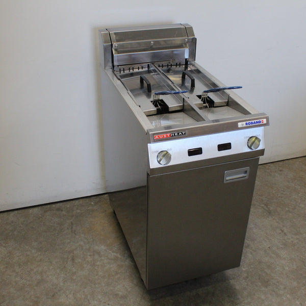 Austheat AF822 Double Pan Fryer (2)