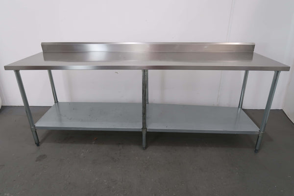 Stainless Steel Bench with Splashback (3)