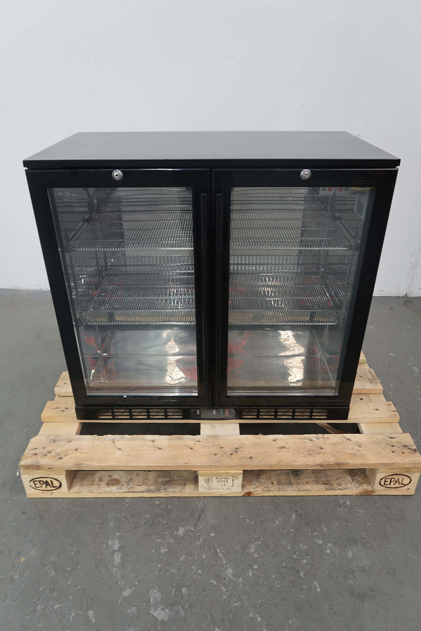 Rhino SG2H-B 2 Glass Door Bar Fridge (3)