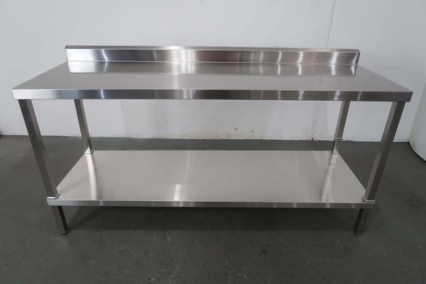 Stainless Steel Bench With Splashback (3)