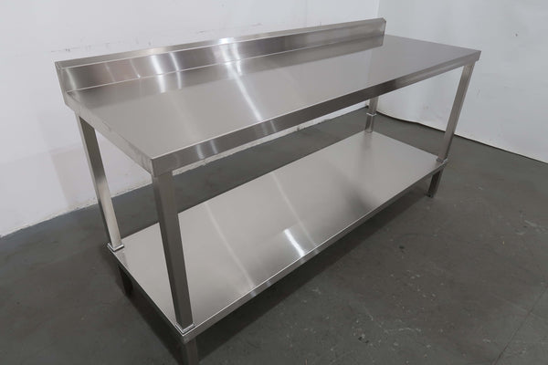 Stainless Steel Bench With Splashback (4)