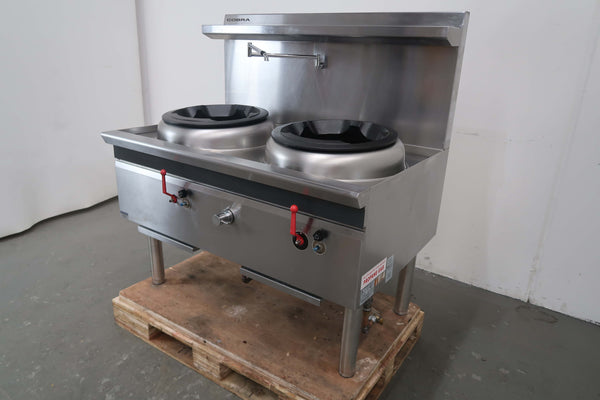 Cobra CW2H-CC Waterless 2 Hole Wok Table (2)