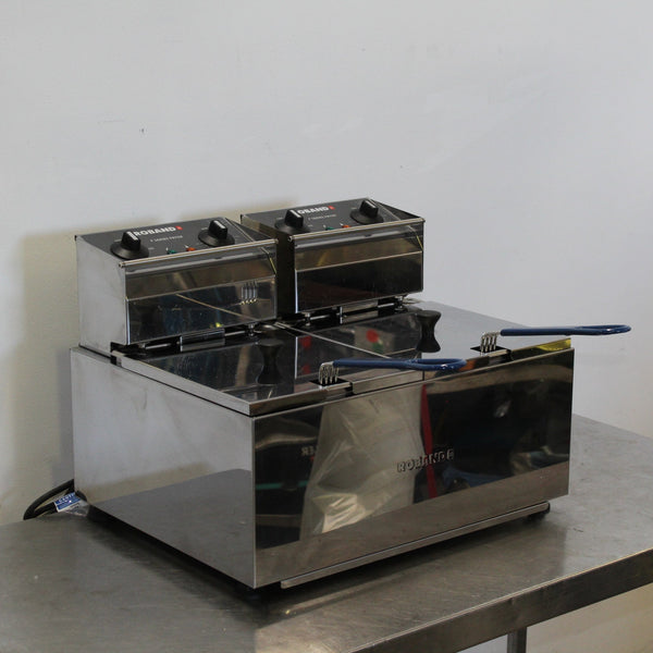 Roband F28 Double Pan Counter Fryer (2)
