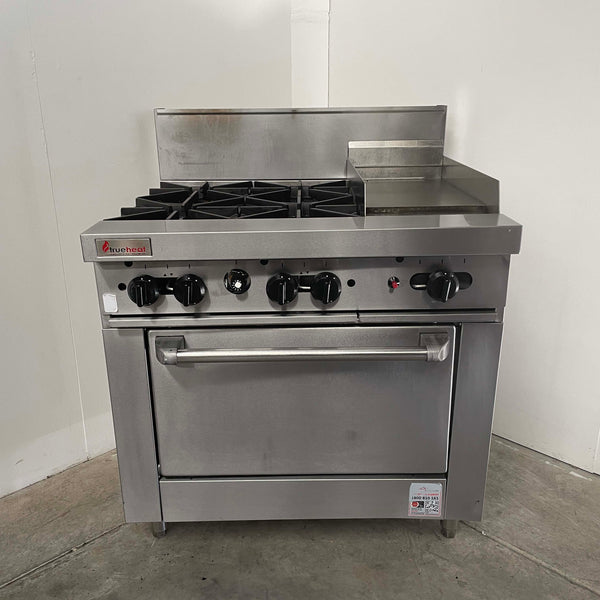 Trueheat RCR9-4-3G 4 Burner Range Oven W (2)