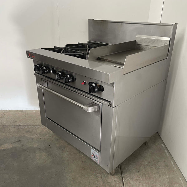 Trueheat RCR9-4-3G 4 Burner Range Oven W (3)