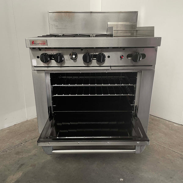 Trueheat RCR9-4-3G 4 Burner Range Oven W (6)