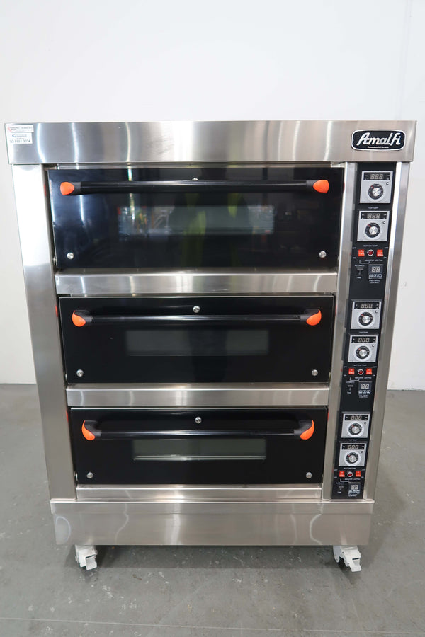 Amalfi 3D6T 3 Deck Pizza Oven (3)
