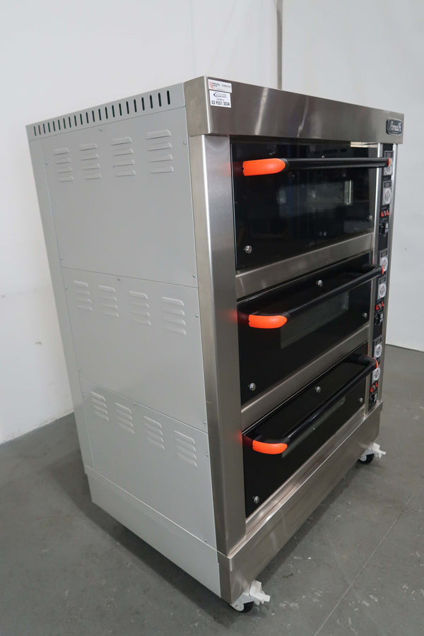 Amalfi 3D6T 3 Deck Pizza Oven (4)