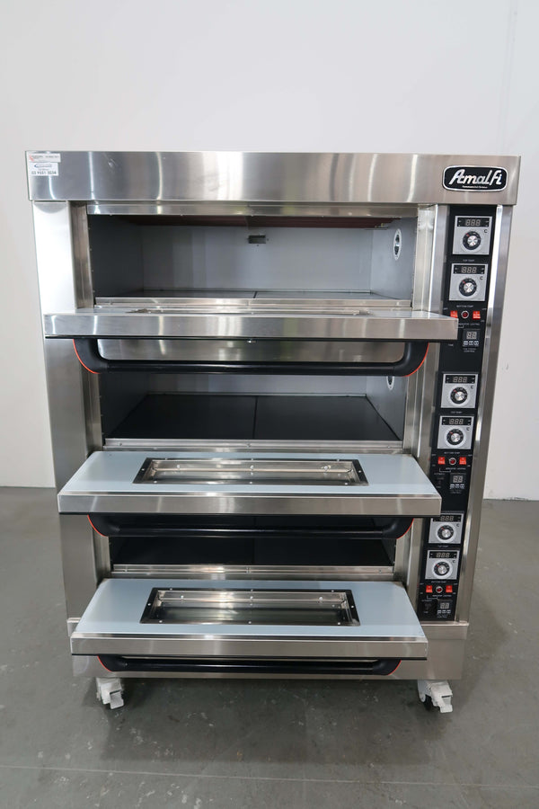 Amalfi 3D6T 3 Deck Pizza Oven (5)
