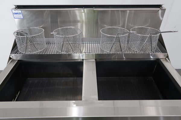 Complete WFS-2/22 Twin Pan Fryer (5)