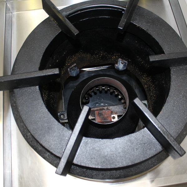 B+S UFWWSPK-1 Waterless 1 Hole Wok Table (4)