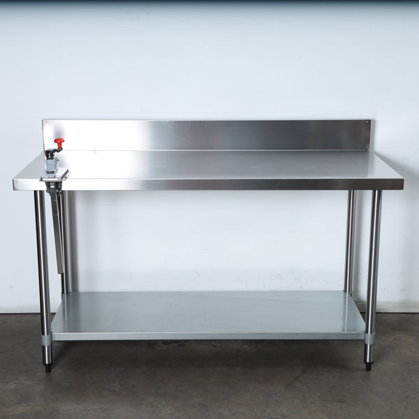 S/S Bench W/Splashback (3)